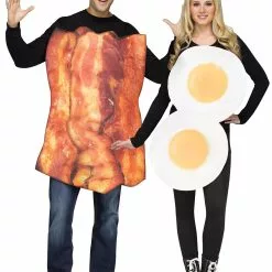 Fun World Bacon & Eggs Costume For Adults