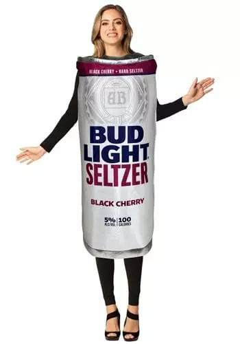 Morris Costumes Bud Light Black Cherry Seltzer Can Costume For Adults 3 Morris Costumes Bud Light Black Cherry Seltzer Can Costume For Adults