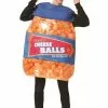 Morris Costumes Adult Cheese Balls Costume -Storybook & Fairytale Costumes Sales adult cheese balls costume