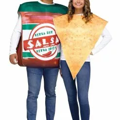 Fun World Chips And Salsa Couple's Costume For Adults