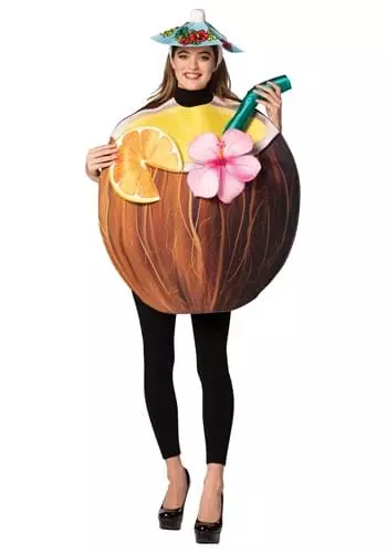 Rasta Imposta Coconut Cocktail Drink Costume For Adults 3 Rasta Imposta Coconut Cocktail Drink Costume For Adults