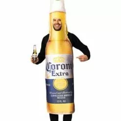 Morris Costumes Corona Extra Bottle Costume For Adults