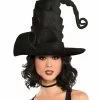 AMSCAN Adult Crinkle Witch Hat 2 AMSCAN Adult Crinkle Witch Hat -Storybook & Fairytale Costumes Sales adult crinkle witch hat