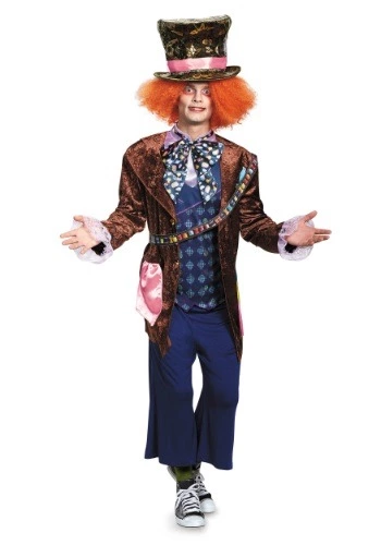 Disguise Adult Deluxe Mad Hatter Costume 3 Disguise Adult Deluxe Mad Hatter Costume