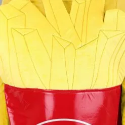 Fun Costumes Fast Food Fries Costume For Adults -Storybook & Fairytale Costumes Sales adult fast food fries costume alt 2