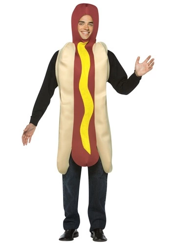 Rasta Imposta Adult Hot Dog Costume 3 Rasta Imposta Adult Hot Dog Costume