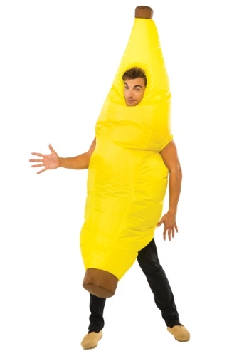 Rubies Costume Co. Inc Adult Inflatable Banana Costume 3 Rubies Costume Co. Inc Adult Inflatable Banana Costume
