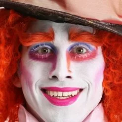 Partytime Costume & Lingerie (Yiwu) Factory Adult Mad Hatter Orange Eyebrows
