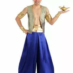 Armada Magical Genie Adult Costume -Storybook & Fairytale Costumes Sales adult magical genie costume alt 5