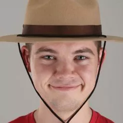 Elope Mountie Hat For Adults -Storybook & Fairytale Costumes Sales adult mountie hat alt 3