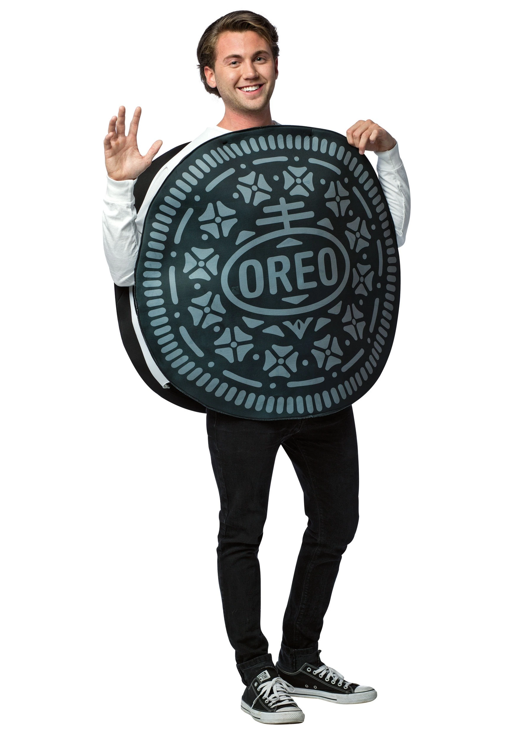Rasta Imposta Oreo Cookie Adult Costume 3 Rasta Imposta Oreo Cookie Adult Costume
