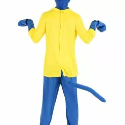 Fun Costumes Pete The Cat Costume For Adults -Storybook & Fairytale Costumes Sales adult pete the cat costume alt 2
