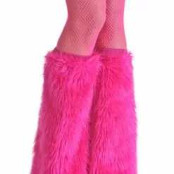 Fun Costumes Adult Pink Furry Boot Covers