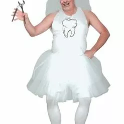 Fun World Adult Plus Size Tooth Fairy Costume