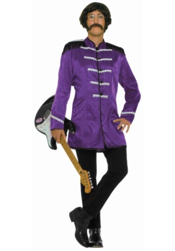 Adult Purple British Explosion Costume 3 Adult Purple British Explosion Costume