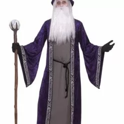 Forum Novelties, Inc Adult Purple Wizard Costume With Belt