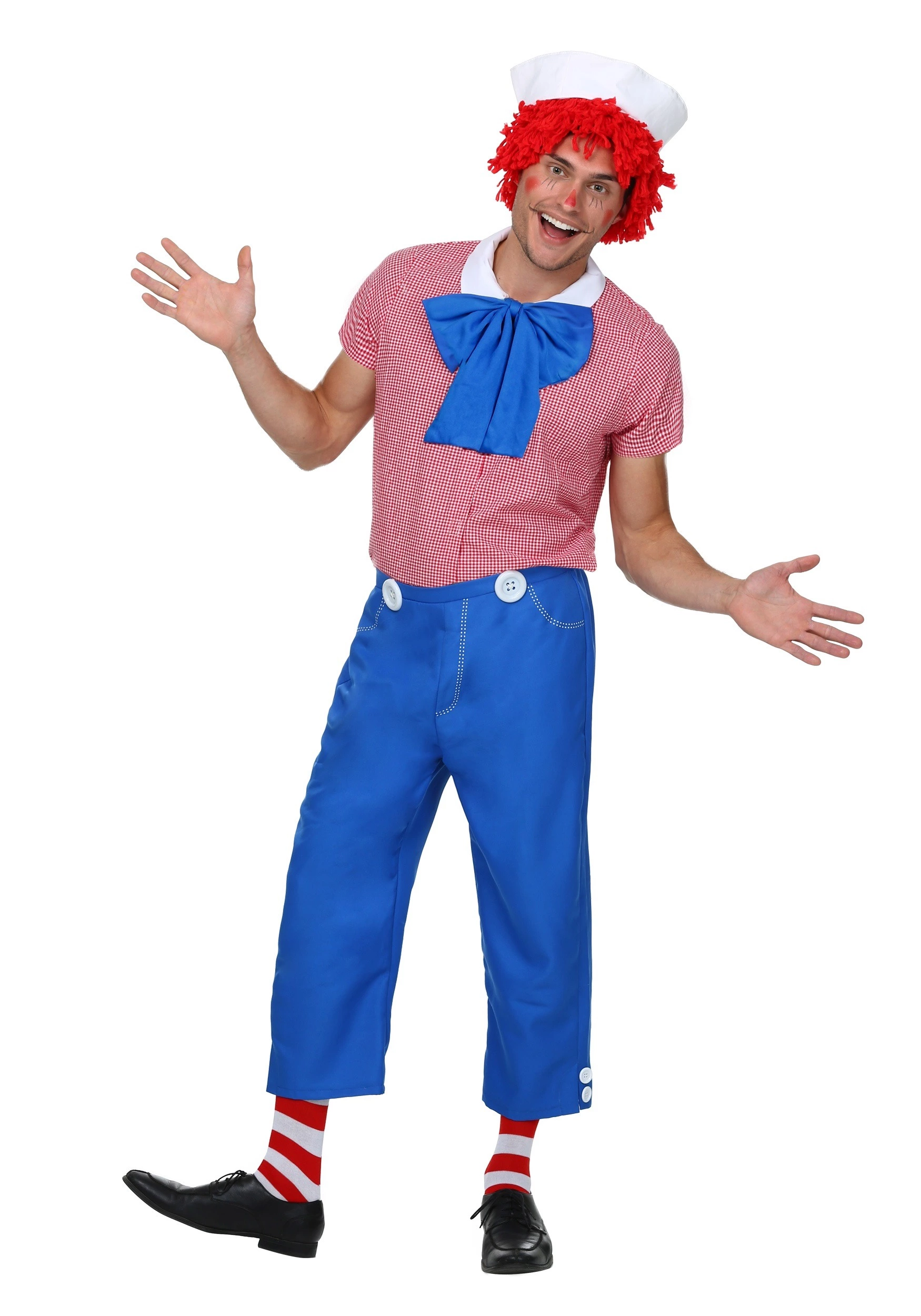 Fun Costumes Adult Men's Rag Doll Costume 3 Fun Costumes Adult Men's Rag Doll Costume