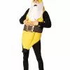 Morris Costumes Adult Santa Banana Costume -Storybook & Fairytale Costumes Sales adult santa banana costume