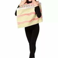 Rasta Imposta Slice Of Pink Cake Costume For Adults