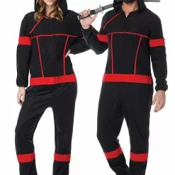 California Costume Collection Unisex Ninja Adult Onesie