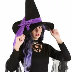 Boloparty Custom Color Witch Hat For Adults