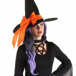 Boloparty Custom Color Witch Hat For Adults -Storybook & Fairytale Costumes Sales adults custom color witch hat alt 6