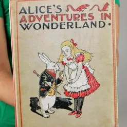Shenzhen Daniel Bags & Cases Co. Ltd Alice In Wonderland Book Purse 13 Shenzhen Daniel Bags & Cases Co. Ltd Alice In Wonderland Book Purse -Storybook & Fairytale Costumes Sales alice in wonderland book bag alt 4