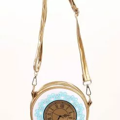 Fushengyuan Industry CO., Alice In Wonderland Costume Clock Accessory Purse 9 Fushengyuan Industry CO., Alice In Wonderland Costume Clock Accessory Purse -Storybook & Fairytale Costumes Sales alice in wonderland clock purse alt 3
