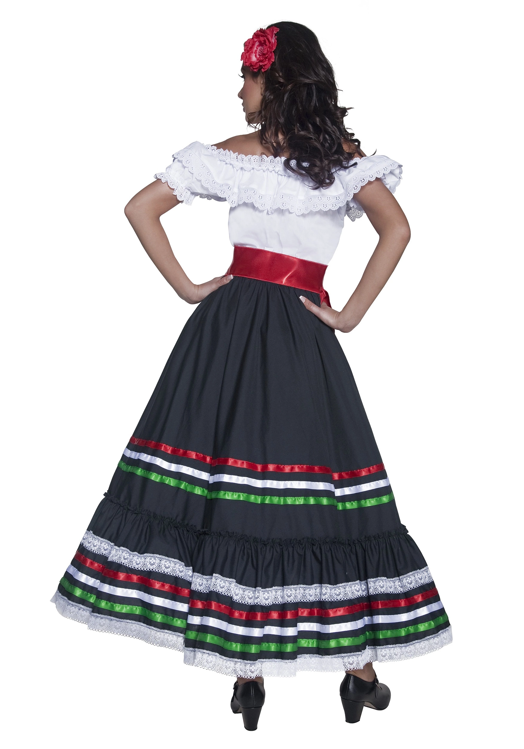 Smiffys Authentic Western Senorita Costume 4 Smiffys Authentic Western Senorita Costume - Image 2