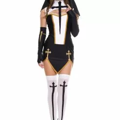 MUSIC LEGS Bad Habit Nun Costume