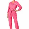 InSpirit Barbie Movie Women's Pink Jumpsuit Costume