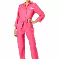 InSpirit Barbie Movie Women's Pink Jumpsuit Costume