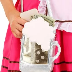 OMG Handbags Beer Mug Purse