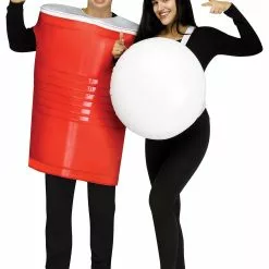 Fun World Two Person Beer Pong Couples Costume