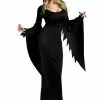 Fun World Black Hooded Gown Costume -Storybook & Fairytale Costumes Sales black hooded gown