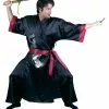 Black Adult Samurai Warrior's Costume