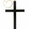 Boloparty Black Wood Monk Cross Costume Accessory -Storybook & Fairytale Costumes Sales black wood monk cross prop