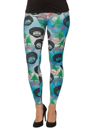 Rasta Imposta Bob Ross Women's Leggings 3 Rasta Imposta Bob Ross Women's Leggings