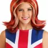 Partytime Costume & Lingerie (Yiwu) Factory Women's British Girl Power Wig -Storybook & Fairytale Costumes Sales british girl power womens wig