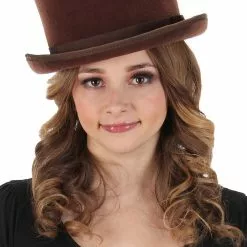 Elope Brown John Bull Top Costume Hat