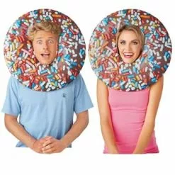 Seasons (HK) Ltd. Chocolate Sprinkle Adult Donut Mask