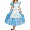 Disguise Classic Alice Deluxe Adult Costume