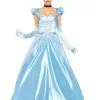 LEG AVENUE Cinderella Costume: Classic Full Length Gown -Storybook & Fairytale Costumes Sales classic cinderella full length gown