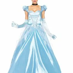 LEG AVENUE Cinderella Costume: Classic Full Length Gown