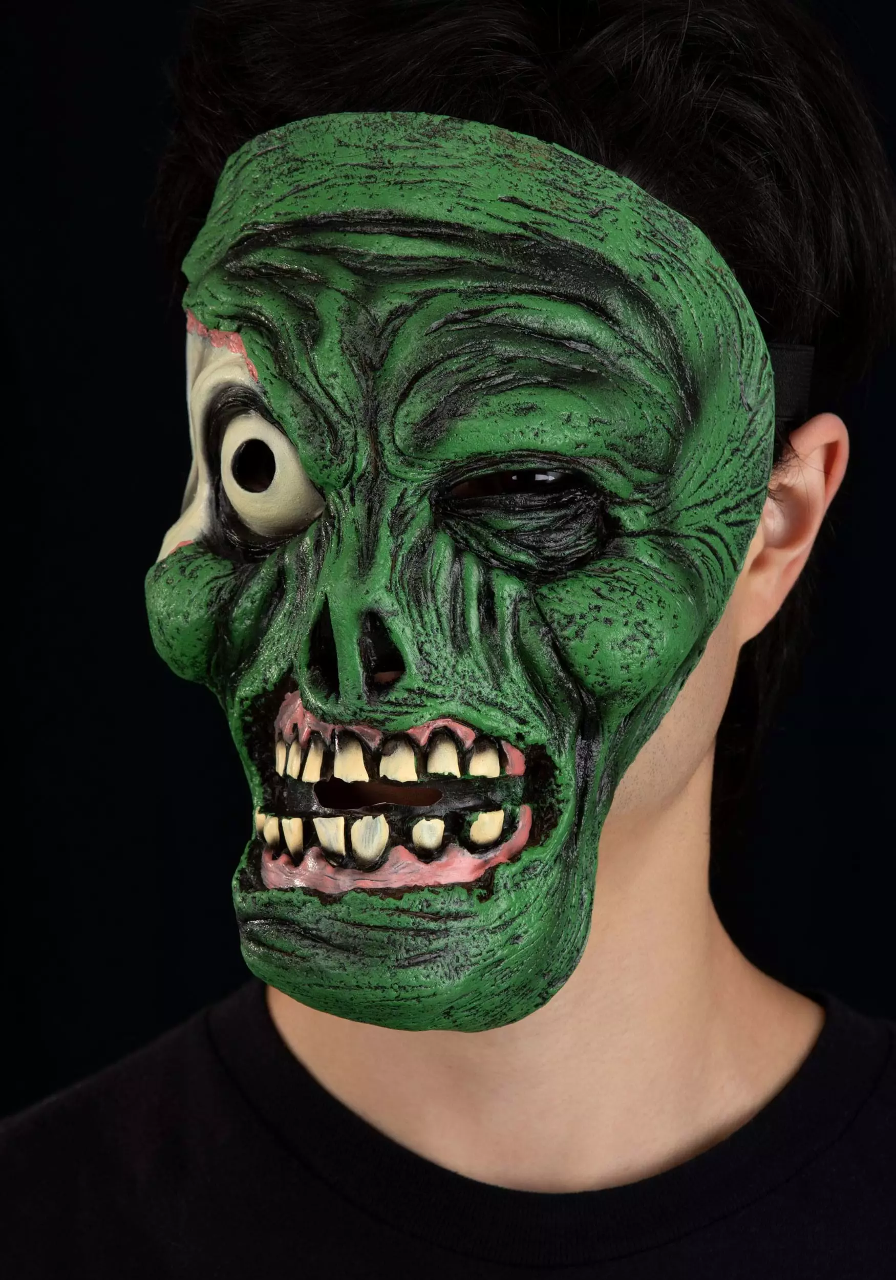 Oktober Studios Adult Classic Green Monster Mask 6 Oktober Studios Adult Classic Green Monster Mask - Image 4