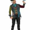 LEG AVENUE Men's Colorful Mad Hatter Costume