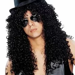 Costume Culture By Franco LLC Curly Rocker Wig