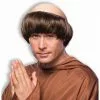 Forum Novelties, Inc Dark Brown Monk Wig -Storybook & Fairytale Costumes Sales dark brown monk wig