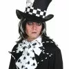 Fun Costumes Dark Mad Hatter Wig