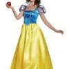 Disguise Deluxe Adult Snow White Costume 1 Disguise Deluxe Adult Snow White Costume -Storybook & Fairytale Costumes Sales deluxe adult snow white costume